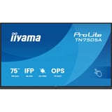 iiyama ProLite TN7505A-B1AG, LED-Monitor 189.3 cm (74.5 Zoll), schwarz, Touch-Display ohne Betriebssystem