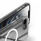 Nevox StyleShell SHOCKFlex, Handyhülle transparent, iPhone 17e/16e, kompatibel mit MagSafe