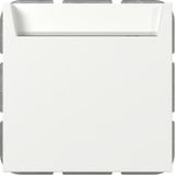 Gira Hotel-Card Schalter mit Neutralleiterklemme, Schließer, einpolig, Taster weiß, Retail