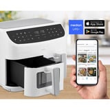 Medion Doppel Heißluftfritteuse Life P20 MD11760 XXL weiß, 2.600 Watt, 2 Körbe je 4,35 Liter
