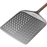 Ooni Signature Perforierter Pizzaheber 14" , Grillbesteck silber/schwarz, für Pizzen bis ca. Ø 36cm