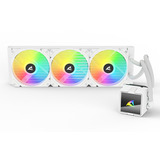 Sharkoon S60 ARGB, Wasserkühlung weiß