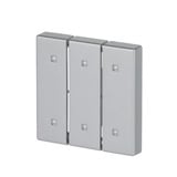 Busch-Jaeger Wippe dreifach Elektroniktaster aluminium, Retail
