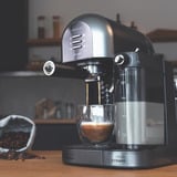 Cecotec Power Instant-ccino 20 Chic Serie Nera, Espressomaschine schwarz/edelstahl, 1470 Watt