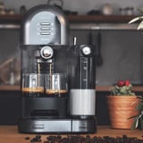 Cecotec Power Instant-ccino 20 Chic Serie Nera, Espressomaschine schwarz/edelstahl, 1470 Watt