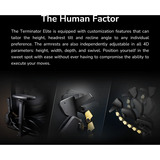 Cougar Gaming-Stuhl Terminator Elite schwarz/silber