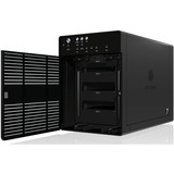 ICY BOX IB-3640SU3, Laufwerksgehäuse schwarz