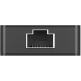 ICY BOX IB-DK4038-LCD, Dockingstation anthrazit, mit LCD-Display