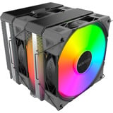 Montech NX600 ARGB, CPU-Kühler schwarz, 120 mm
