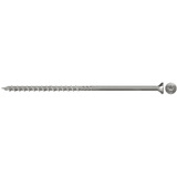 fischer Spanplattenschraube PowerFast 6,0x160 Senkkopf TX 100 Stück, mit Teilgewinde, Edelstahl A4