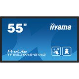 iiyama ProLite TF5539AS-B1AG, Public Display schwarz (matt), UltraHD/4K, IPS, Touchscreen