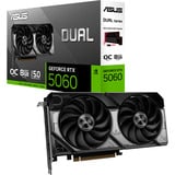 ASUS GeForce RTX 5060 DUAL OC 8GB, Grafikkarte DLSS 5, 3x DisplayPort, 1x HDMI 2.1
