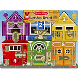 Spin Master Melissa & Doug - Motoriktafel Schlösser, Geschicklichkeitsspiel 