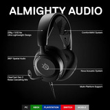 SteelSeries Arctis Nova 1 Generalüberholt, Gaming-Headset schwarz, 3.5 mm Klinke