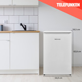 Telefunken C-135-100-W, Vollraumkühlschrank weiß