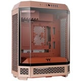Thermaltake The Tower 600 Gravel Sand, Tower-Gehäuse braun, Tempered Glass x 3
