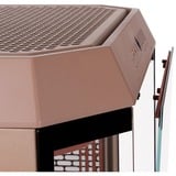Thermaltake The Tower 600 Gravel Sand, Tower-Gehäuse braun, Tempered Glass x 3