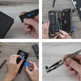 iFixit Pro Tech Toolkit, 86-teilig, Werkzeug-Set schwarz/blau, für Elektronikreparaturen