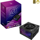 ASRock Phantom Gaming PG-850G, PC-Netzteil schwarz, 1x 12-Pin High Power GPU, 4x PCIe, Kabelmanagement, 850 Watt