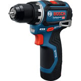 Bosch Professional Akku-Bohrschrauber GSR 12V-32 Professional, 12Volt blau/schwarz, Li-Ionen Akku 2,0Ah + 4,0Ah, 40-teiliges Zubehör-Set, L-BOXX