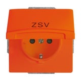 Busch-Jaeger Schutzkontakt-Steckdoseneinsatz 20 EUGKB-14-101 orange, Retail