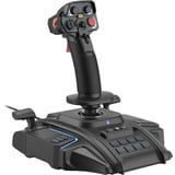 HORI ACE COMBAT 8: WINGS OF THEVE Flight Stick, Joystick schwarz, für PS5, PS4, PC