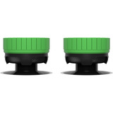  KontrolFreek Minecraft Performance Thumbsticks – Creeper Edition, Analog-Stick grün/schwarz, 2 Stück, für Playstation 5/4 Controller