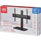 ONE FOR ALL Smart TV-Tischständer, Halterung schwarz