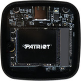 Patriot PDP31 Portable SSD 2 TB, Externe SSD schwarz/rot, USB-C 3.2 Gen 2 (10 Gbit/s)