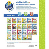 Ravensburger Wieso? Weshalb? Warum? aktiv-Heft - Dinosaurier, Lernbuch mit Stickern und Bastelbogen