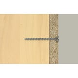 fischer Spanplattenschraube ClassicFast II 4,0x30 Senkkopf TX 1000 Stück, mit Vollgewinde, verzinkt