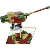 COBI PzKpfw IV Ausf. G, Konstruktionsspielzeug Maßstab 1:28