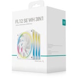 DeepCool FL12 SE WH, Gehäuselüfter weiß, 3er Pack, 120 mm