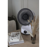  MeacoFan Sefte 8, Ventilator weiß, Tragbarer Tischventilator mit Akku