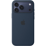 Apple Silikon Case mit MagSafe, Handyhülle dunkelblau, iPhone 17 Pro Max