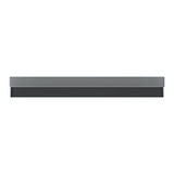 Merten Rahmen fünffach D-Life Glas schwarz, Retail
