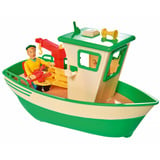 Simba Feuerwehrmann Sam Charlies Fischerboot mit Figur, Spielfahrzeug 