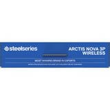 SteelSeries Arctis Nova 3P Wireless White, Gaming-Headset weiß, Für Playstation, Bluetooth, WiFi, Mobile App Control