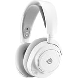 SteelSeries Arctis Nova 7P Wireless Gen 2, Gaming-Headset weiß, Bluetooth, 2.4 GHz-USB-Dongle, (optimiert für PlayStation)