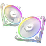 ASUS Prime MR120 ARGB Fan, Gehäuselüfter weiß, 3er Pack, 120 mm
