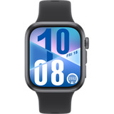 Huawei Watch Fit 4 (Seiya-B19F) , Smartwatch schwarz, schwarzes Fluorelastomer-Armband