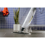 Kärcher SC 2 Upright EasyFix, Dampfreiniger weiß, 1.600 Watt, mit Bodenreinigungsset EasyFix