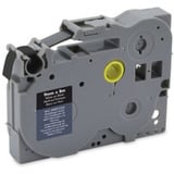 MediaRange Schriftbandkassette, 9mm, 8m, laminiert, weiß auf schwarz kompatibel zu Brother TZ-325/TZe-325