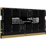 Mushkin SO-DIMM 32 GB DDR5-5600 ECC, Arbeitsspeicher schwarz, MRP5T560LKKD32G28, Redline PRO
