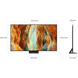 Samsung 75" Neo QLED QN72F (GQ75QN72FATXZG), QLED-Fernseher 189 cm (75 Zoll), schwarz, UltraHD/4K, Neo-QLED, PVR, 100Hz Panel