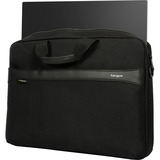 Targus 15-16" GeoLite EcoSmart Slim Brief, Notebooktasche schwarz, bis 40,6 cm (16")