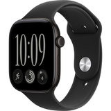 Apple Watch Series 12, Smartwatch schwarz, Aluminium, 46 mm, Sportarmband schwarz M/L, Cellular