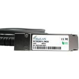 BlueOptics BlueLAN Direct Attach Kabel kompatibel zu Netgear ACC761 schwarz, 1 Meter