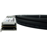 BlueOptics BlueLAN Direct Attach Kabel kompatibel zu Netgear ACC761 schwarz, 1 Meter
