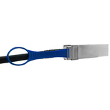 BlueOptics BlueLAN Direct Attach Kabel kompatibel zu Netgear ACC761 schwarz, 1 Meter